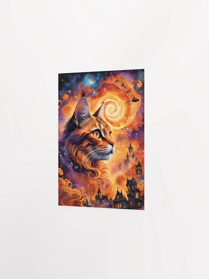 Feline Fantasy in the Galaxy Poster product image (4)