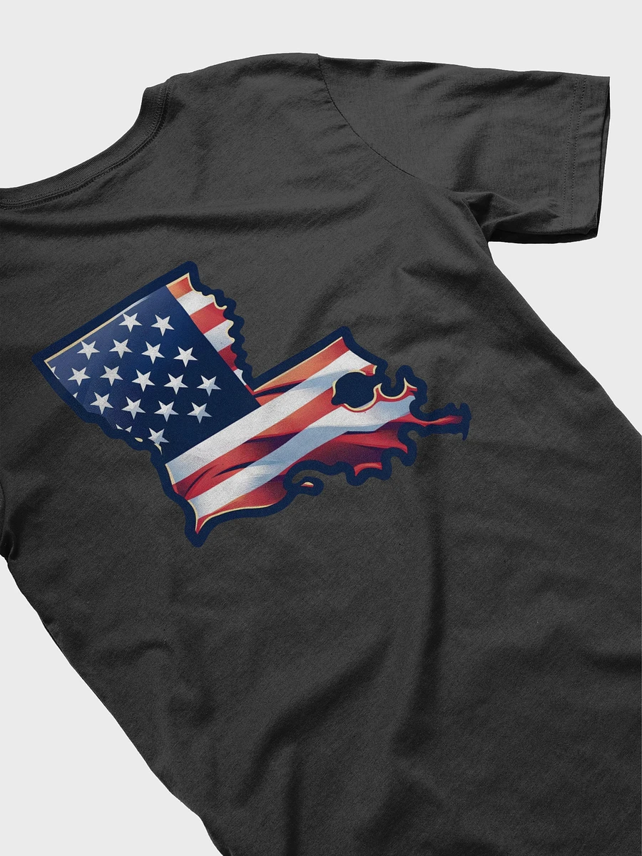 Louisiana Flag Silhouette Tee product image (14)