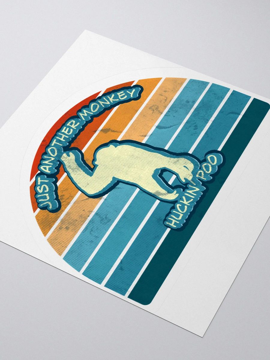 Retro Poo - Sticker product image (8)