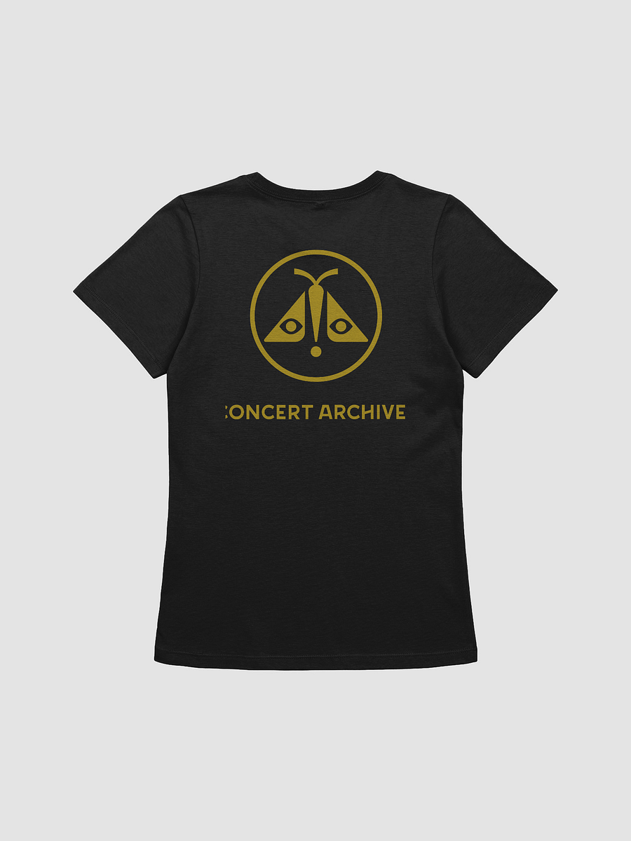 Archie The Concert Monster Fitted Women's T-Shirt (Logo on Back) product image (2)