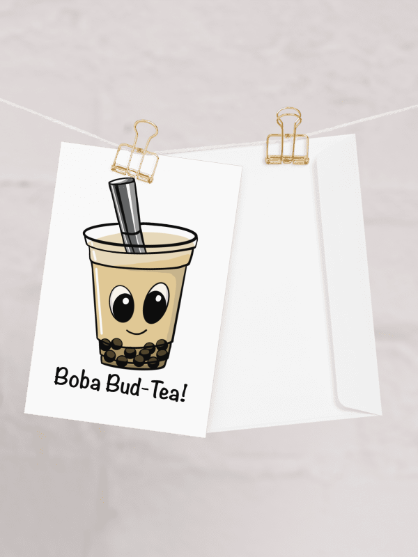 Milk Bud-Tea Greeting Card product image (10)
