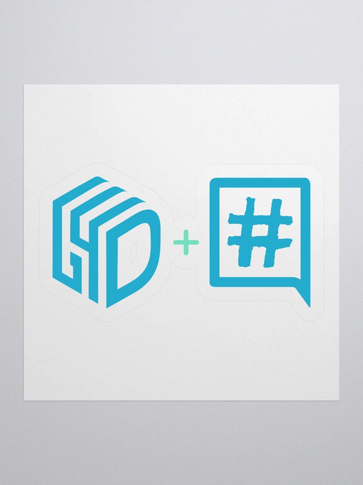 Digital4Good x #ICANHELP Stickers product image (1)