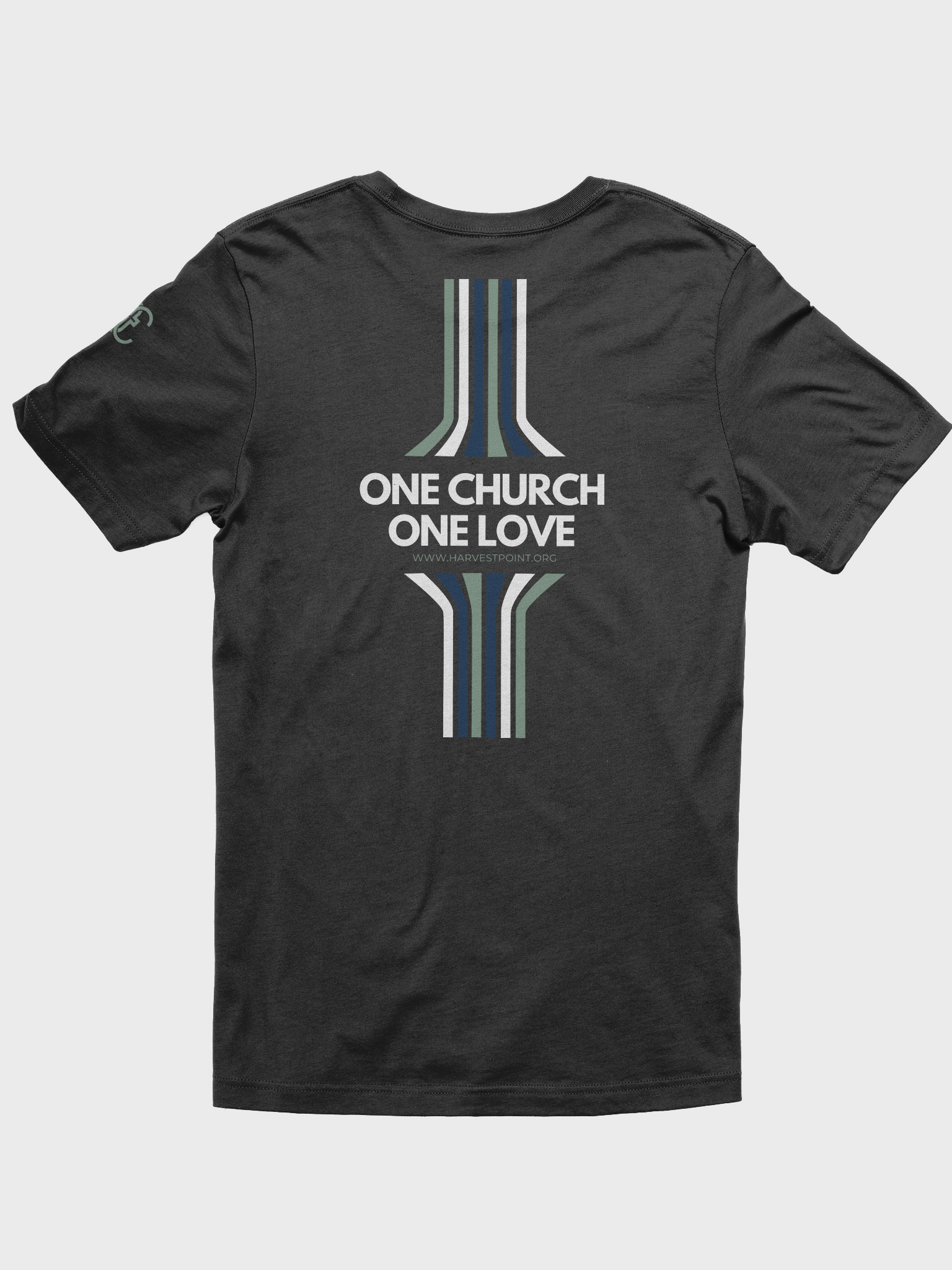 One Church at Harvest Point 3 logo T shirt product image (2)