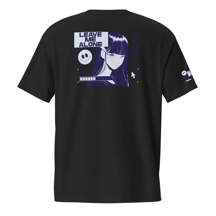 Leave Me Alone Anime Pocket Tee product image (1)