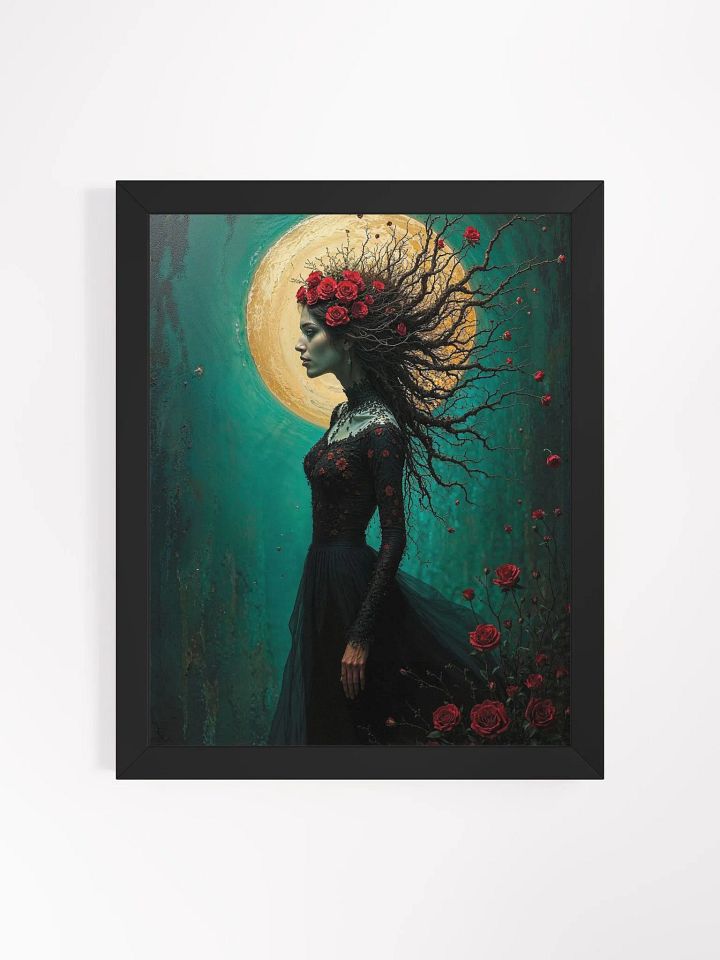 Gothic Rose Framed Print product image (6)