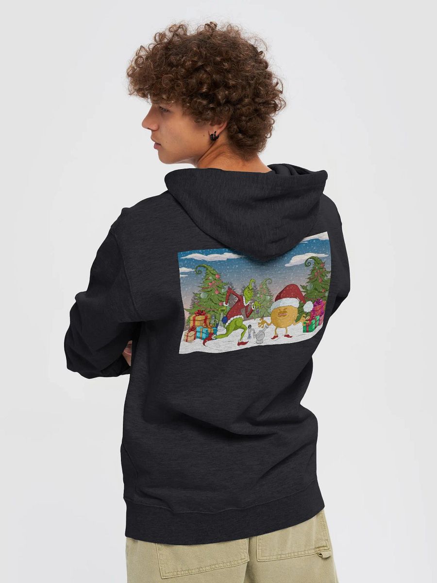 How The Dab Stole Christmas zip up hoodie product image (6)