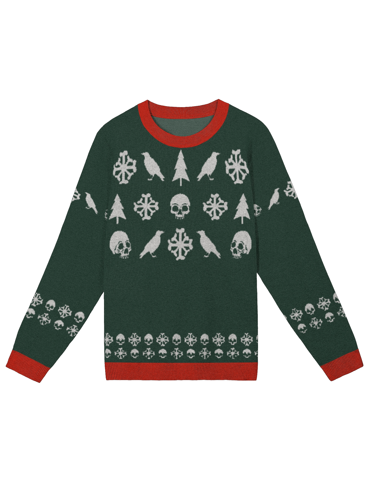 Green Kay_of_the_Dead Christmas Sweater product image (1)