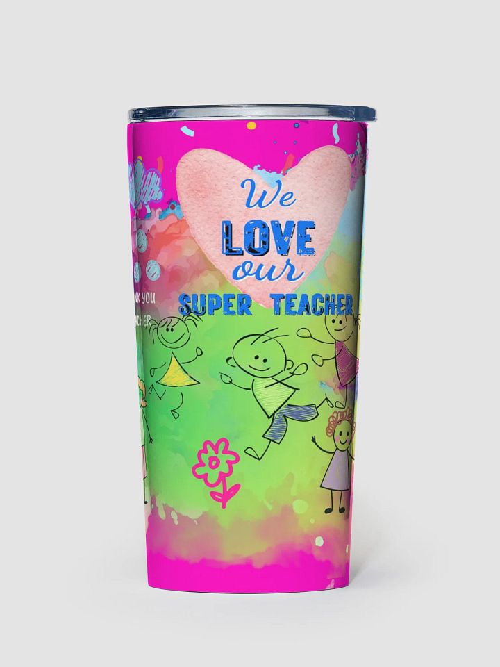 Super Teacher Appreciation Tumbler for parents to gift special teachers product image (1)