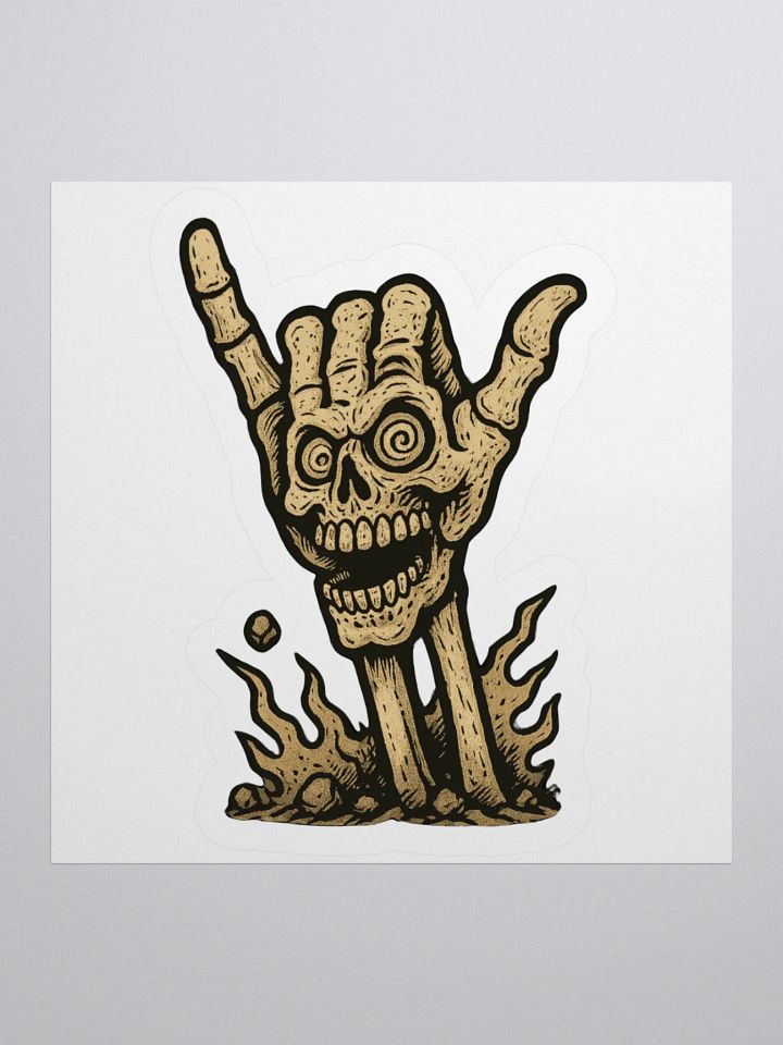Unhinged Misfits Shaka Sticker product image (1)