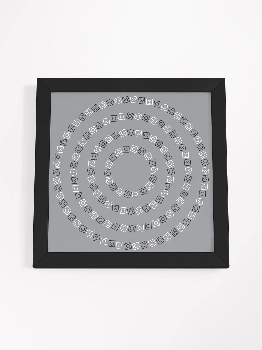 Optical Sun Icon / MO Framed Poster product image (4)