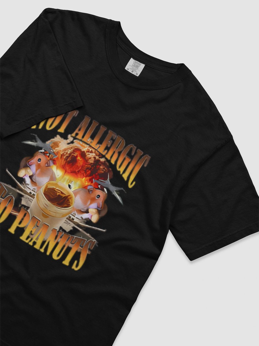 Not Allergic to Peanuts T-SHIRT product image (3)