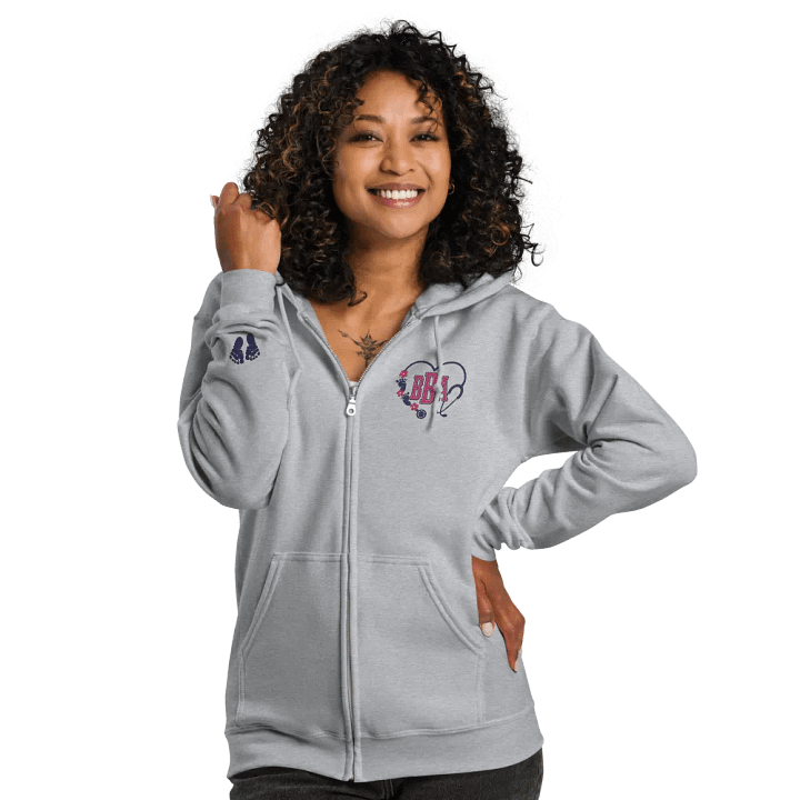 Personalized Embroidered Monogram Hooded Jacket product image (1)