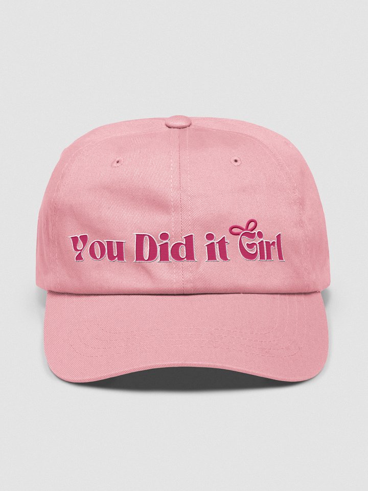 You Did it Girl Bow Hat - hot pink/pink product image (1)