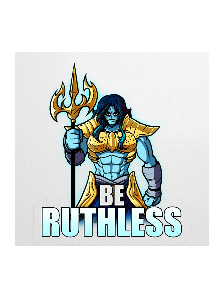 Poseidon - Be Ruthless Stickers product image (1)