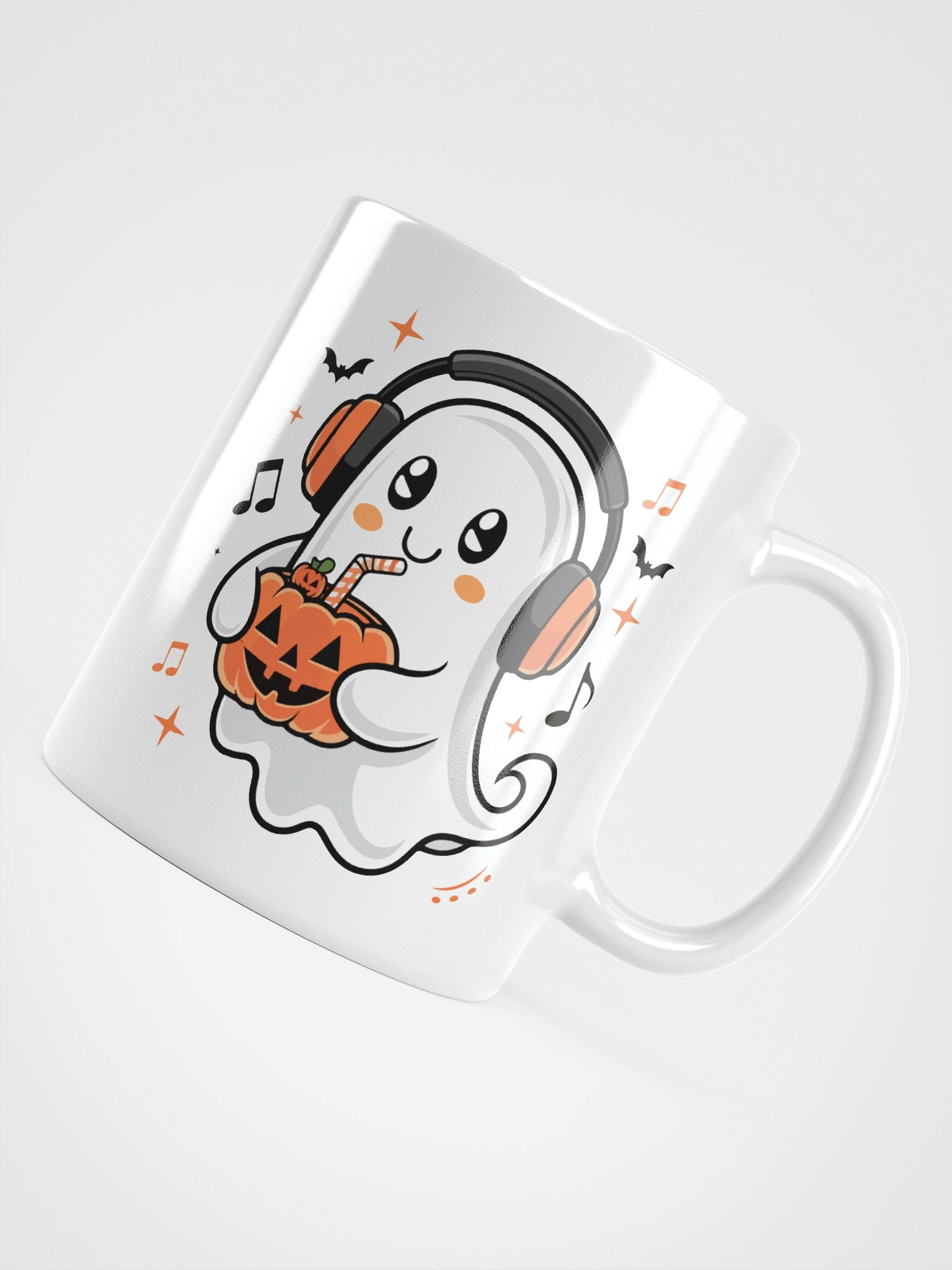 Groovin’ Ghost Halloween Mug – Cute Ghost Coffee Cup for Spooky Season Vibes product image (14)