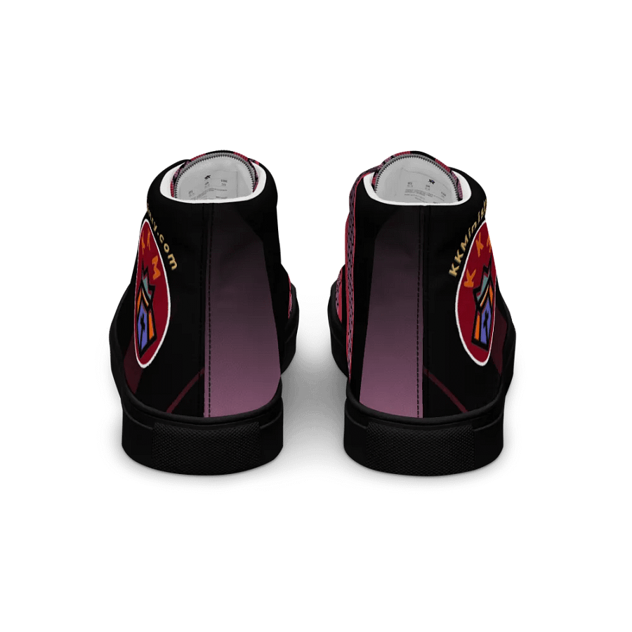 KKMinistry Black & Purple High Tops product image (2)