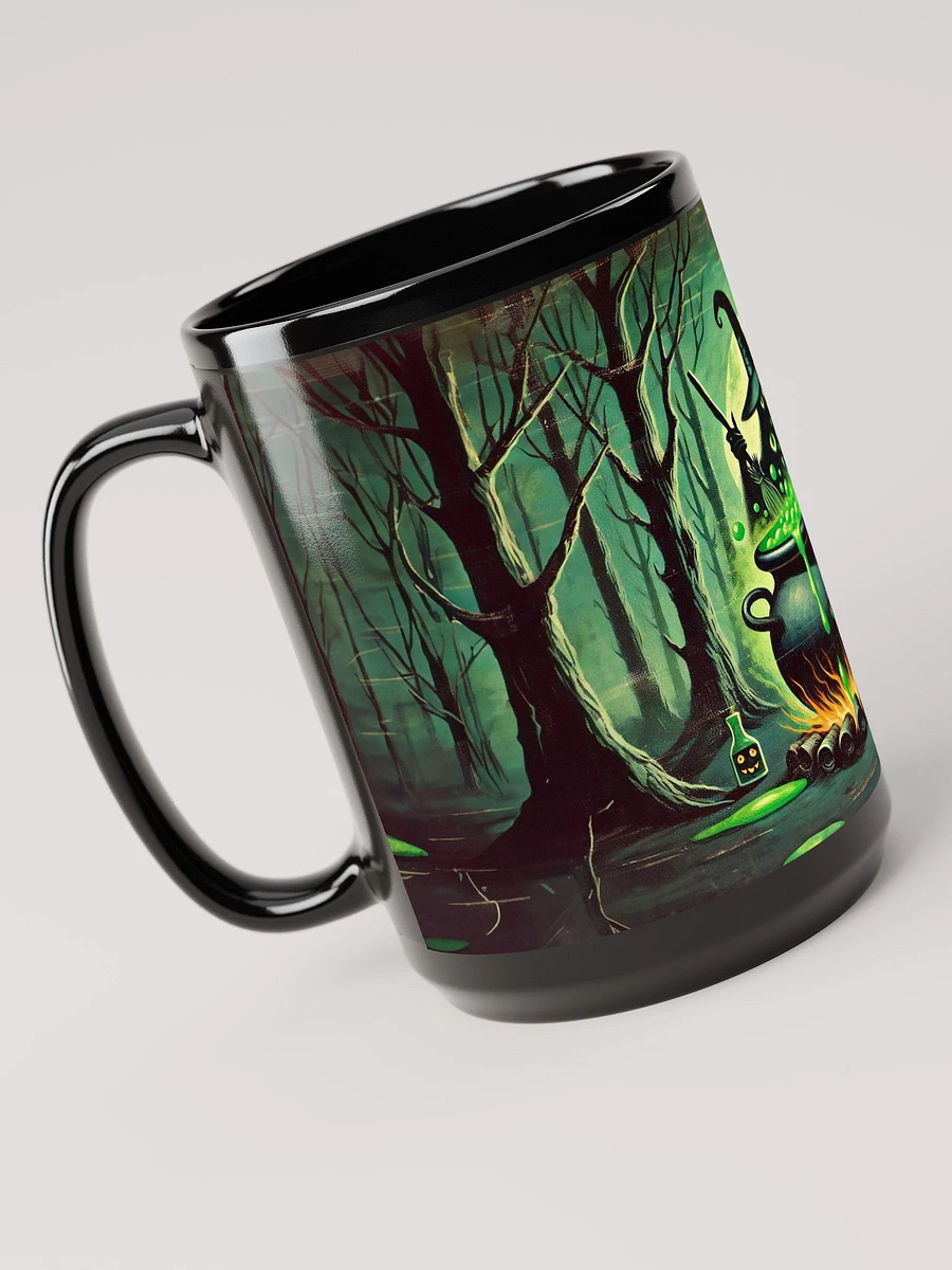 Cauldron Monster Stirring Witch's Brew 15 oz Mug product image (4)