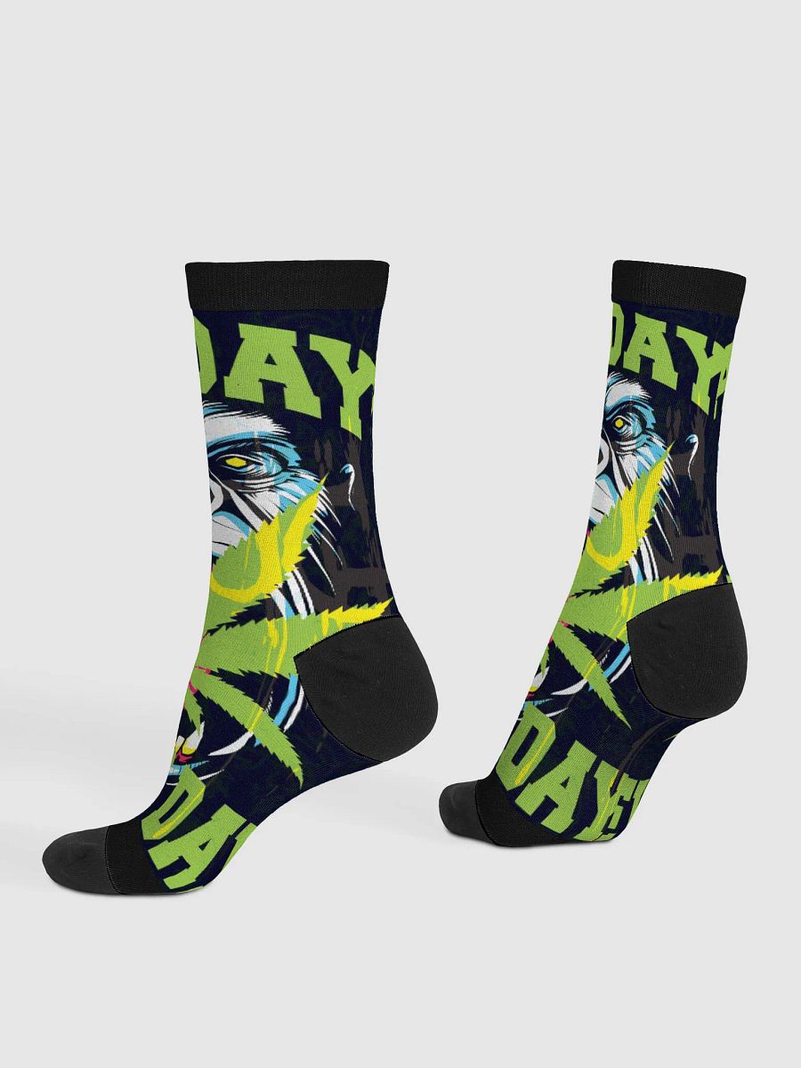 Gorilla Warfare | Premium Sustainable Crew Socks product image (4)