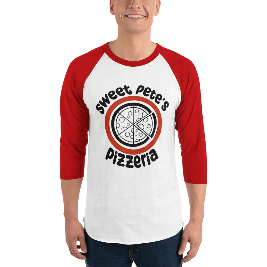 Sweet Pete's Pizzeria Raglan product image (1)