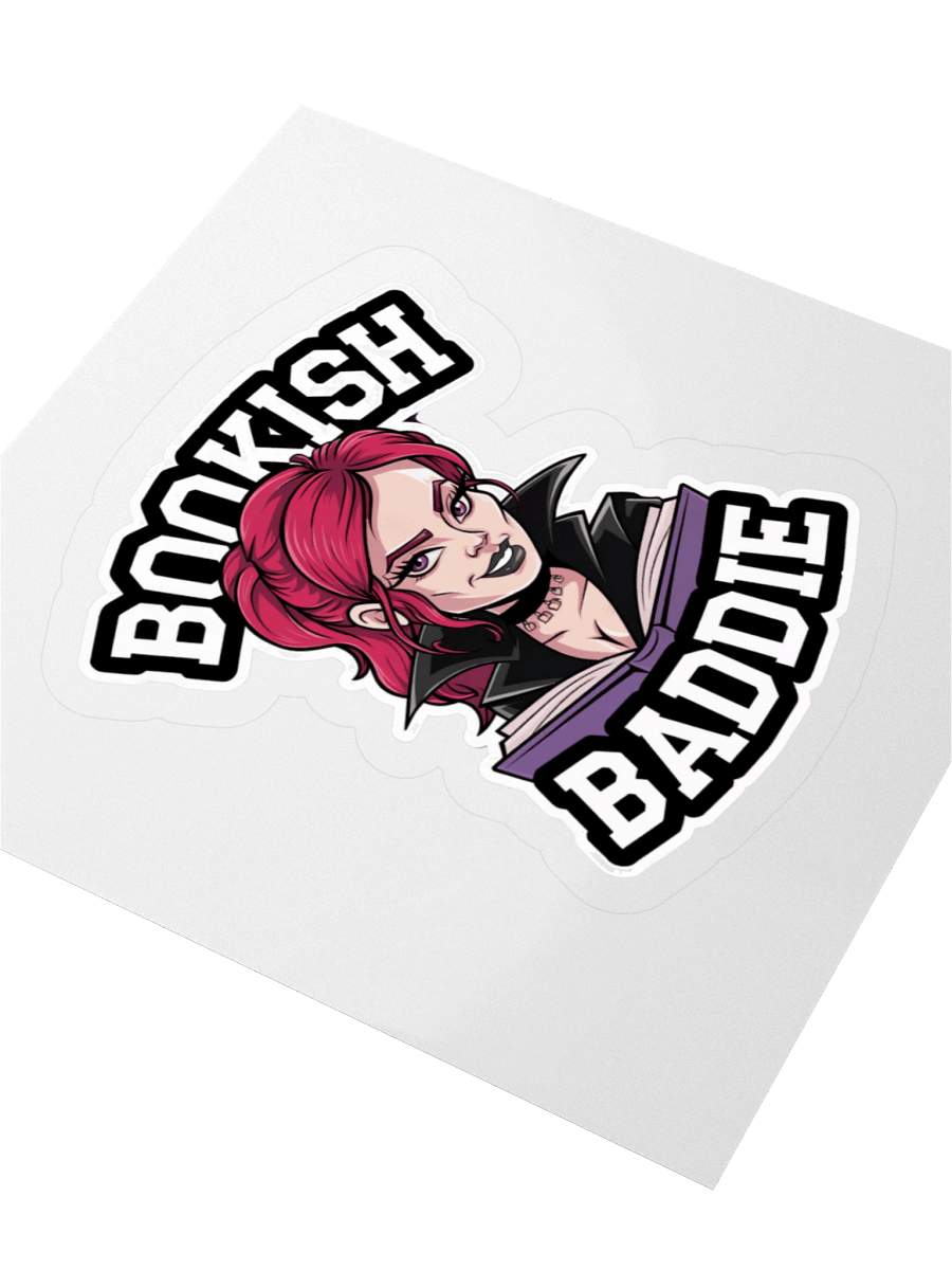 Bookish Baddie Vamp Sticker product image (7)