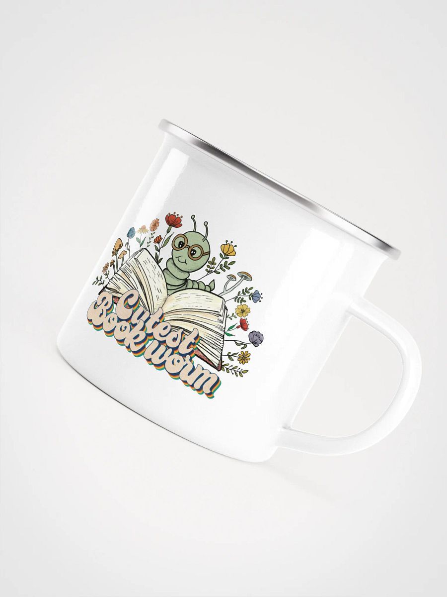 Enamel Camping Mug for Book Lovers product image (6)