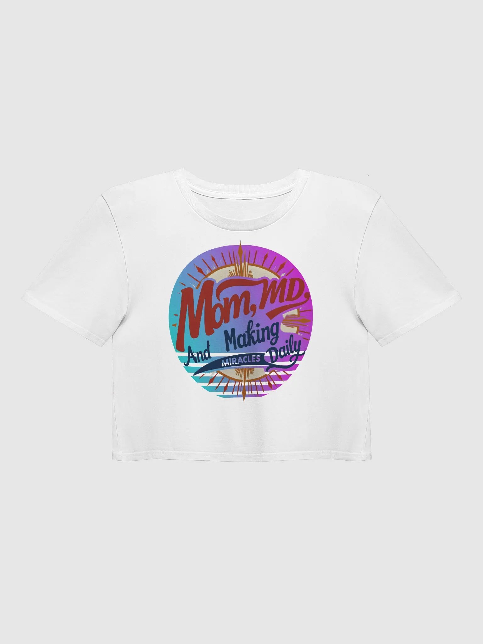 Miracle-Making Mom MD Crop Top product image (1)