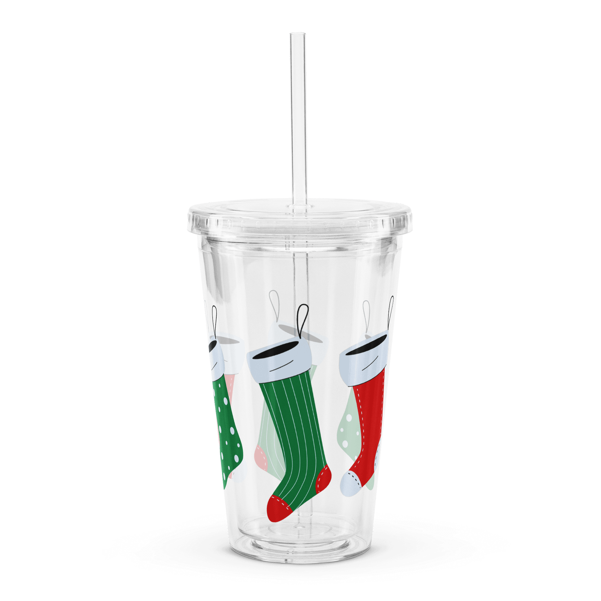 Holiday Cheer Double Wall Tumbler, Perfect for Holidays and Winter product image (4)