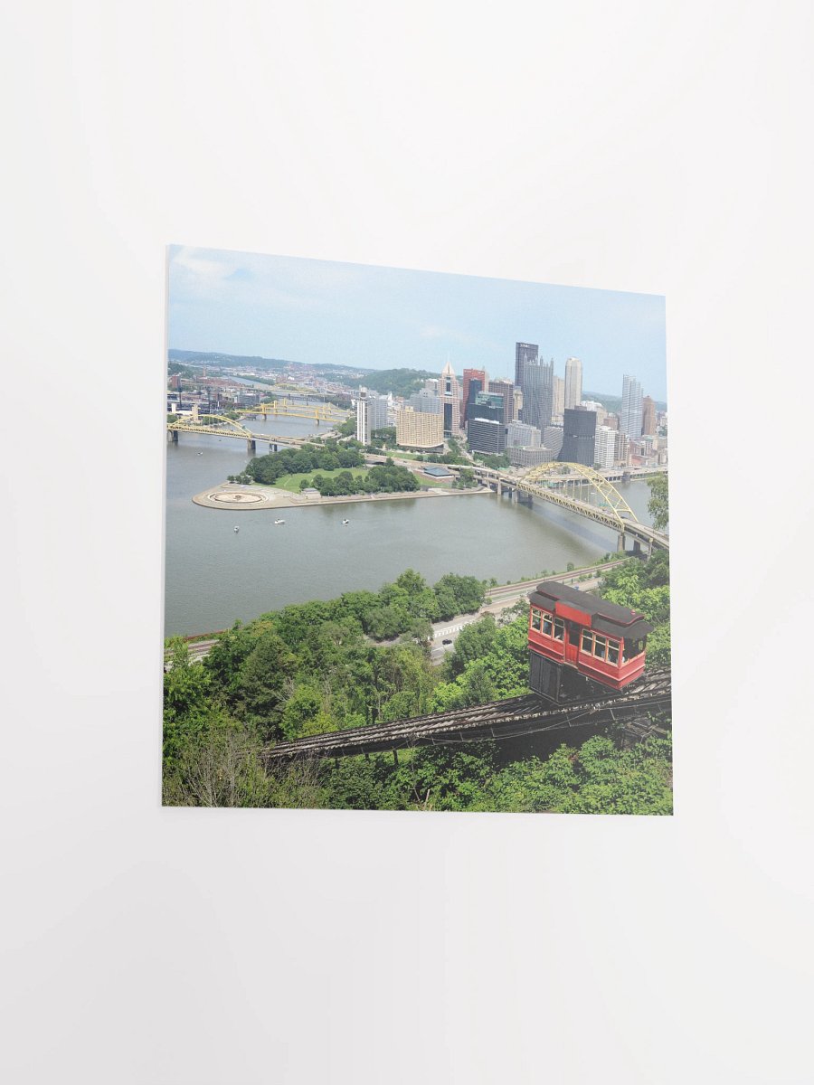 Pittsburgh - Downtown and Duquesne Incline - print/poster product image (3)