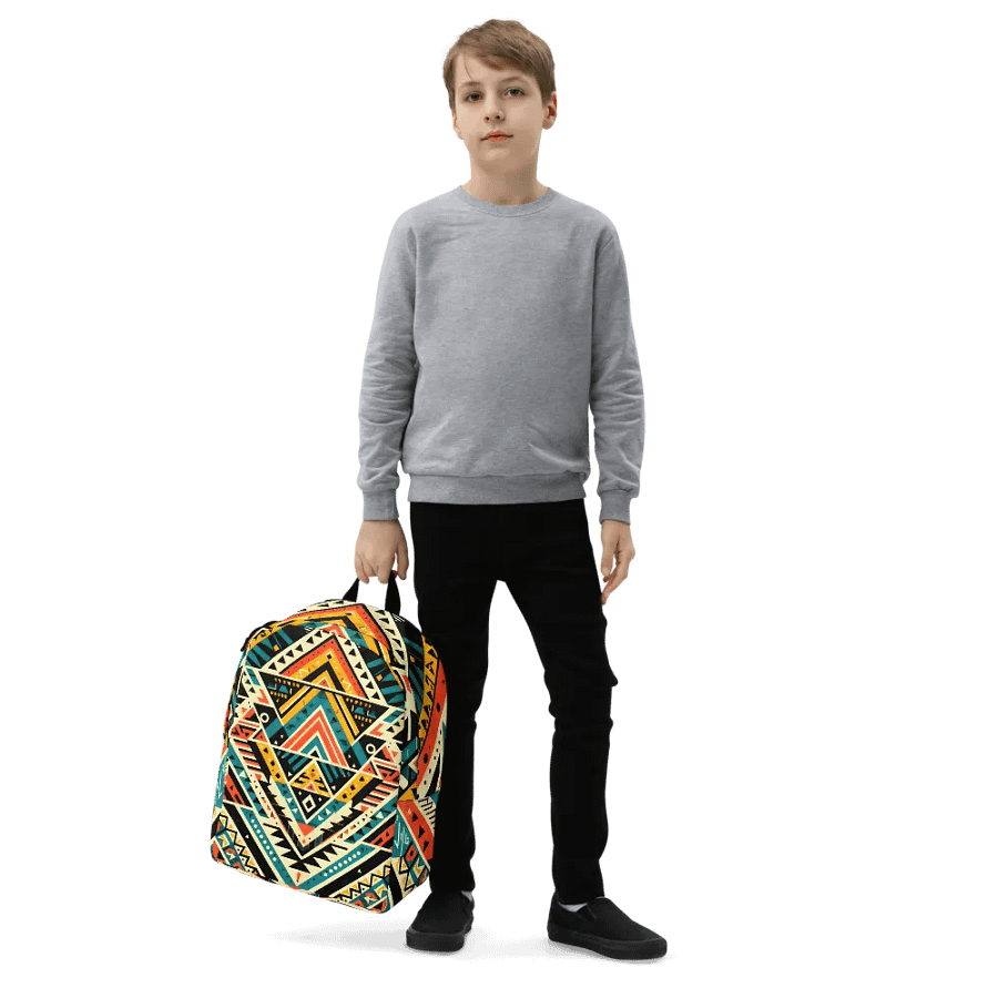 Premium Aztec Fusion Minimalistic Backpack product image (5)