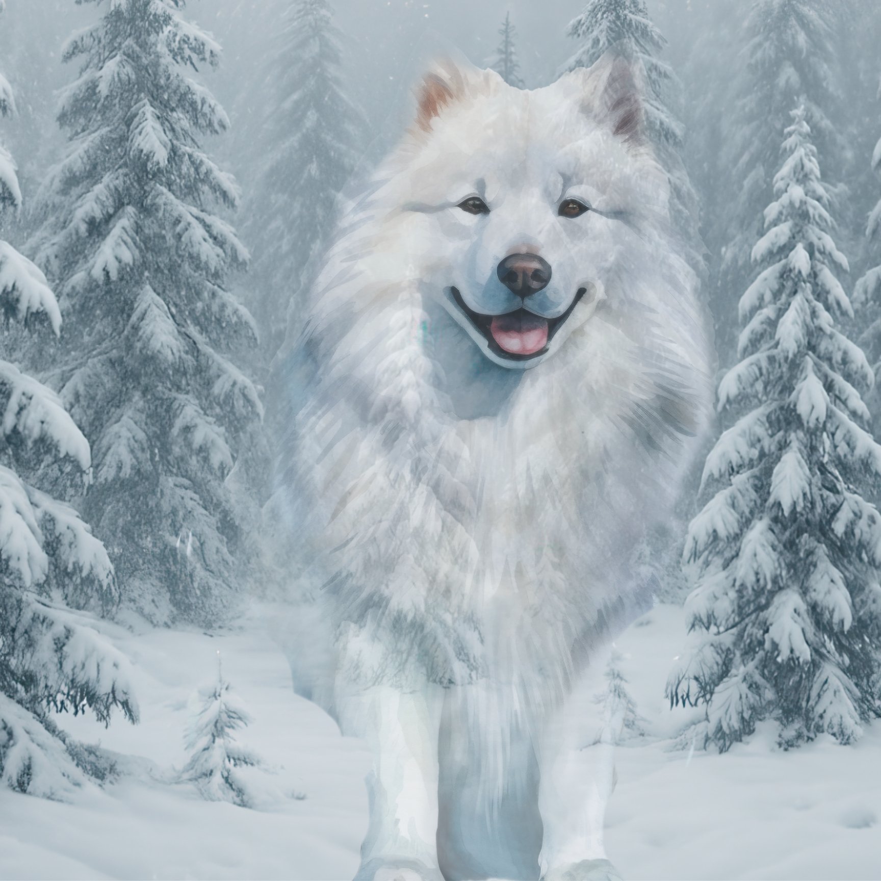 Samoyed-24x24x300 product image (1)