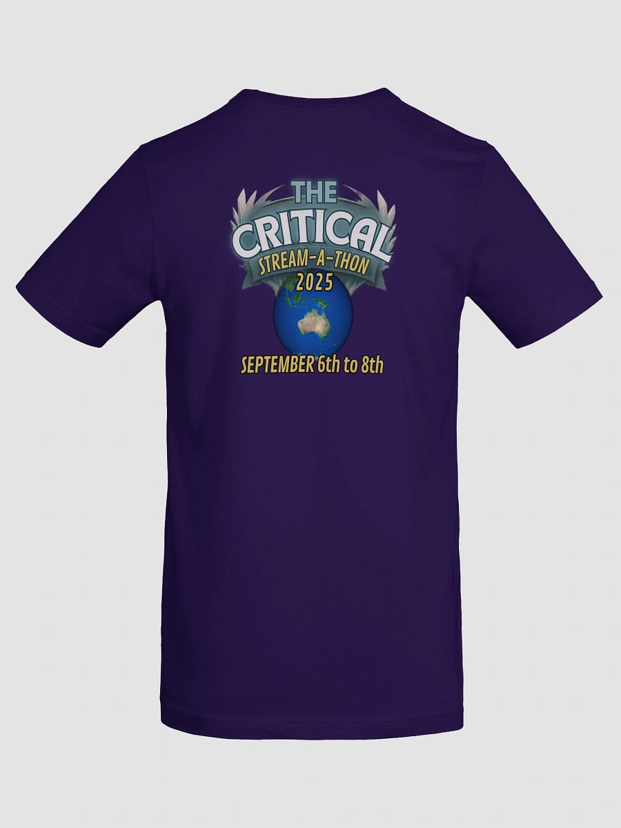 CRITICAL Tee – Limited Edition Stream-A-Thon Shirt product image (8)