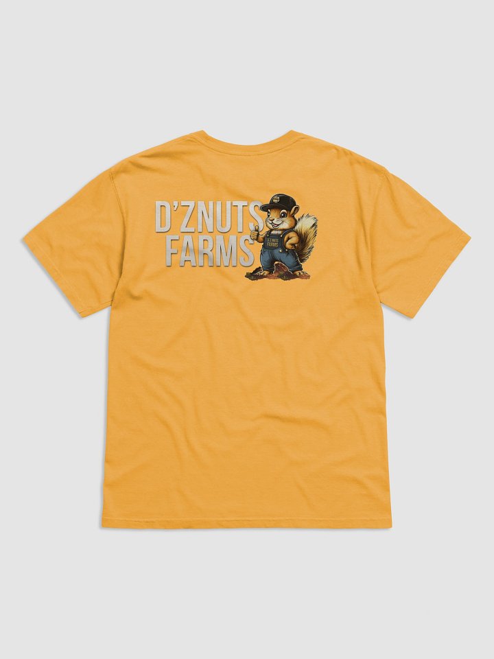 DZ Nutz Farms T-Shirt Yellow product image (2)