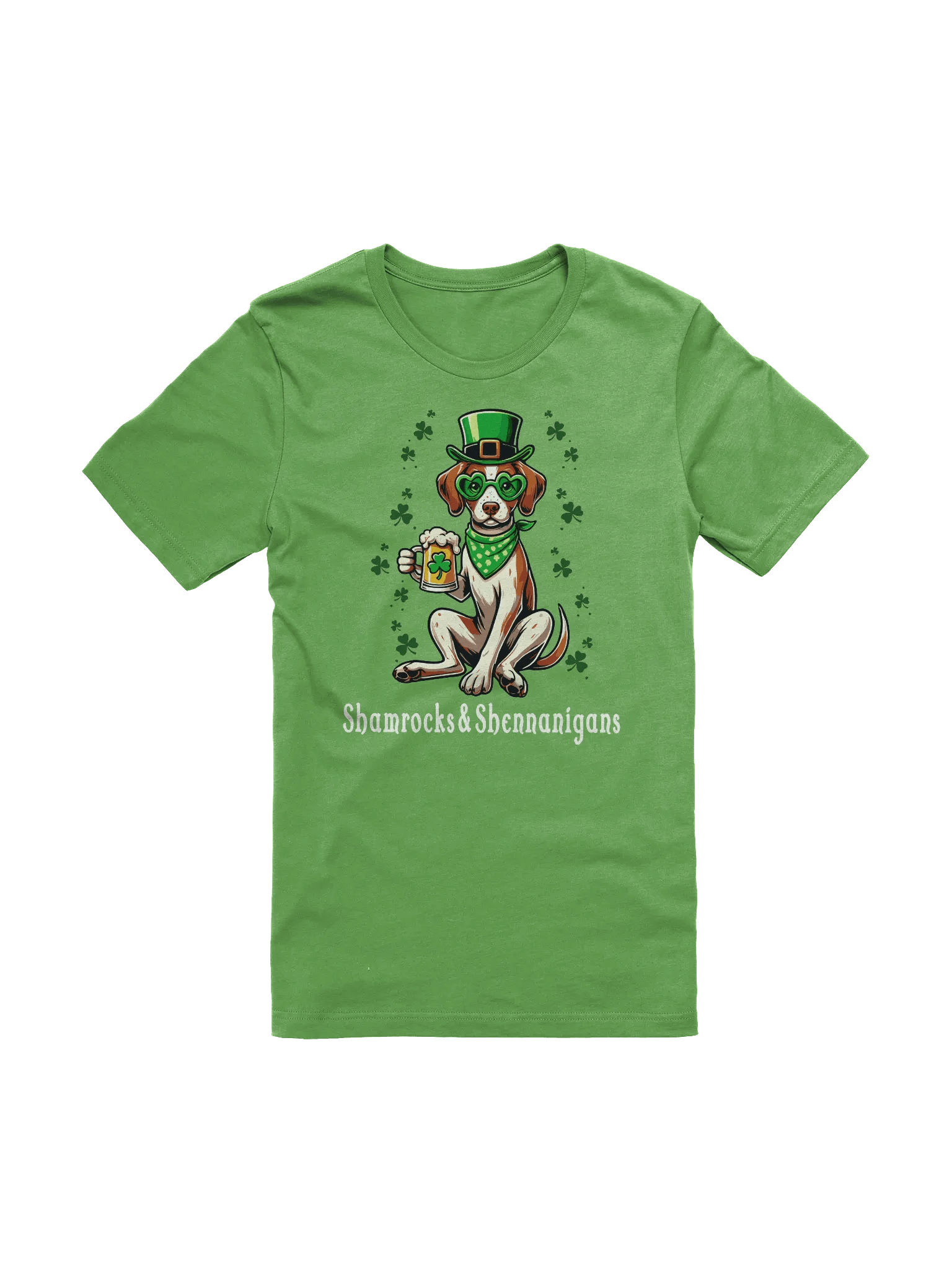 Brittany Spaniel St. Patrick's Day T-Shirt product image (1)