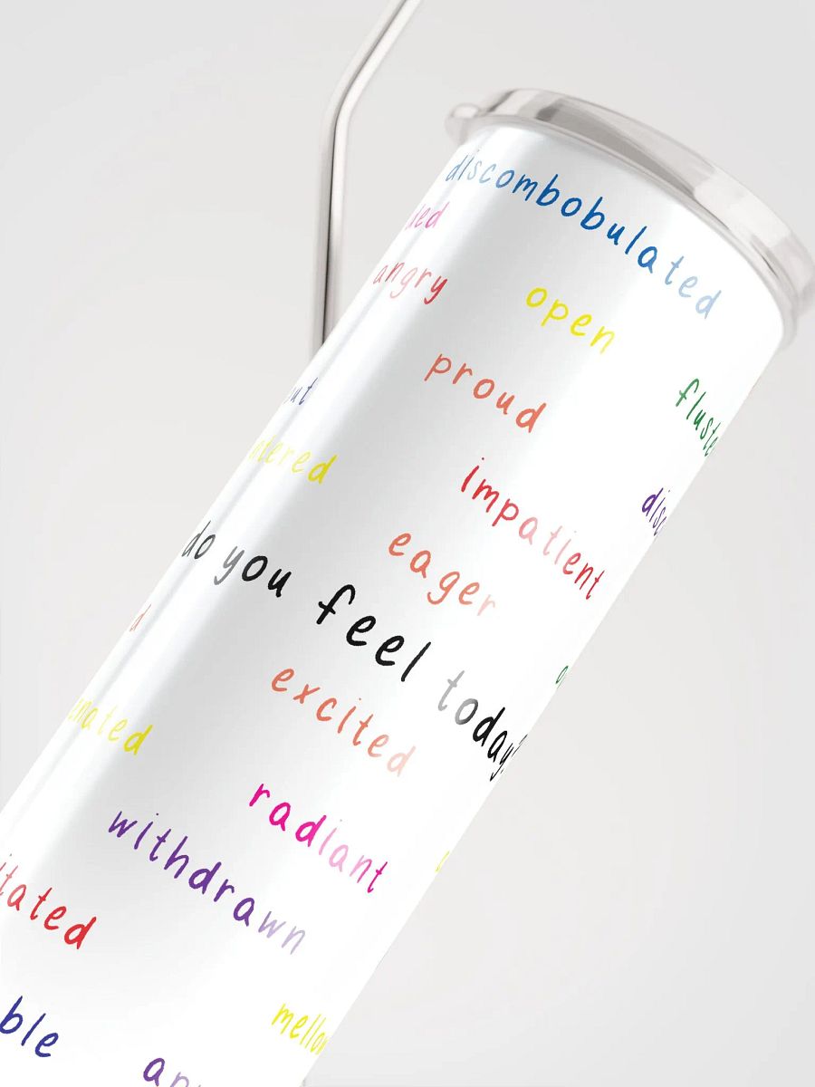 Feeling Words Tumbler product image (5)