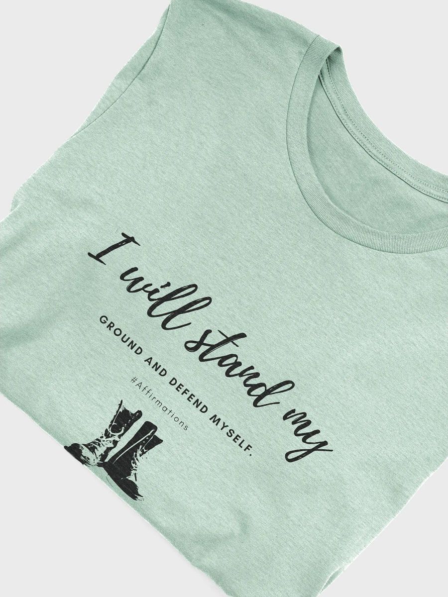 I will stand Dark Unisex Super soft T-Shirt product image (30)