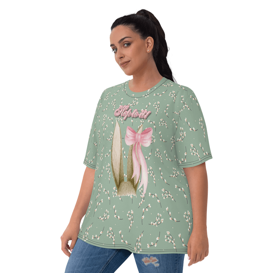 Hop to It Easter All Over Print T-shirt product image (10)