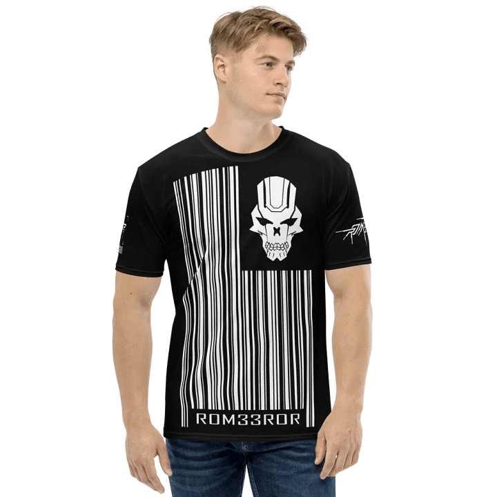 ROM33ROR American Flag Shirt Black (AOP) product image (1)