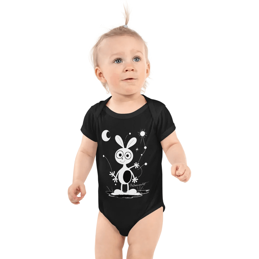 Rabbit Skins Baby Short Sleeve Bodysuit product image (1)