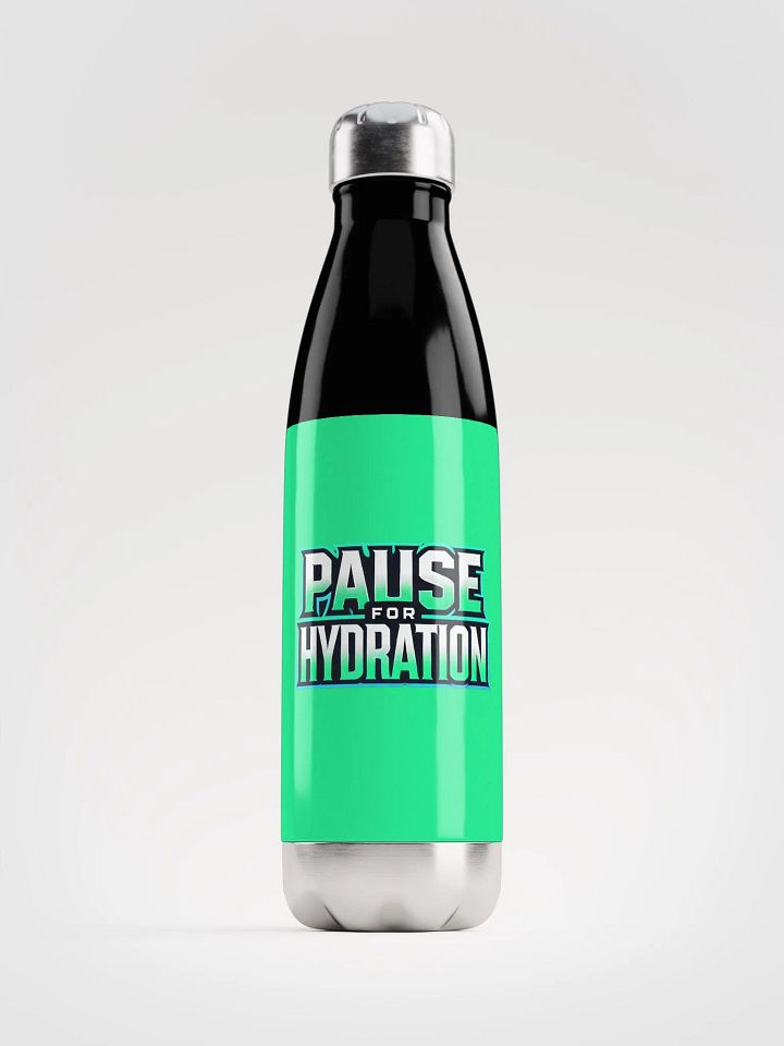 Pause For Hydration Gamer Gaming Water Bottle product image (3)