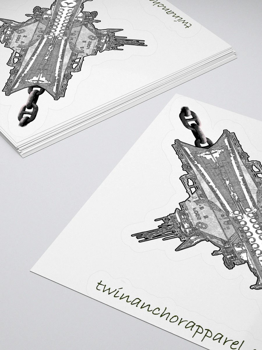 Foss double tug Sketch Kiss Cut Stickers product image (13)