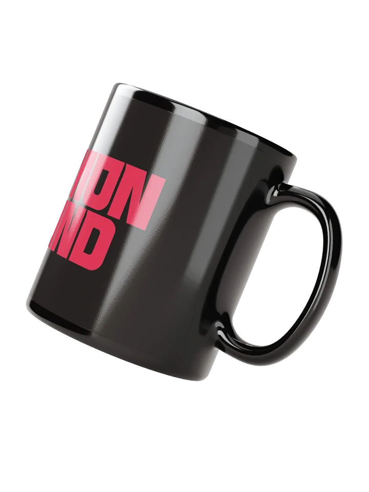 Black Glossy Logo Mug product image (4)