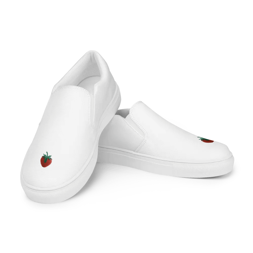 CozyAvocado Women's Slip-On Shoes Strawberry #1 product image (4)