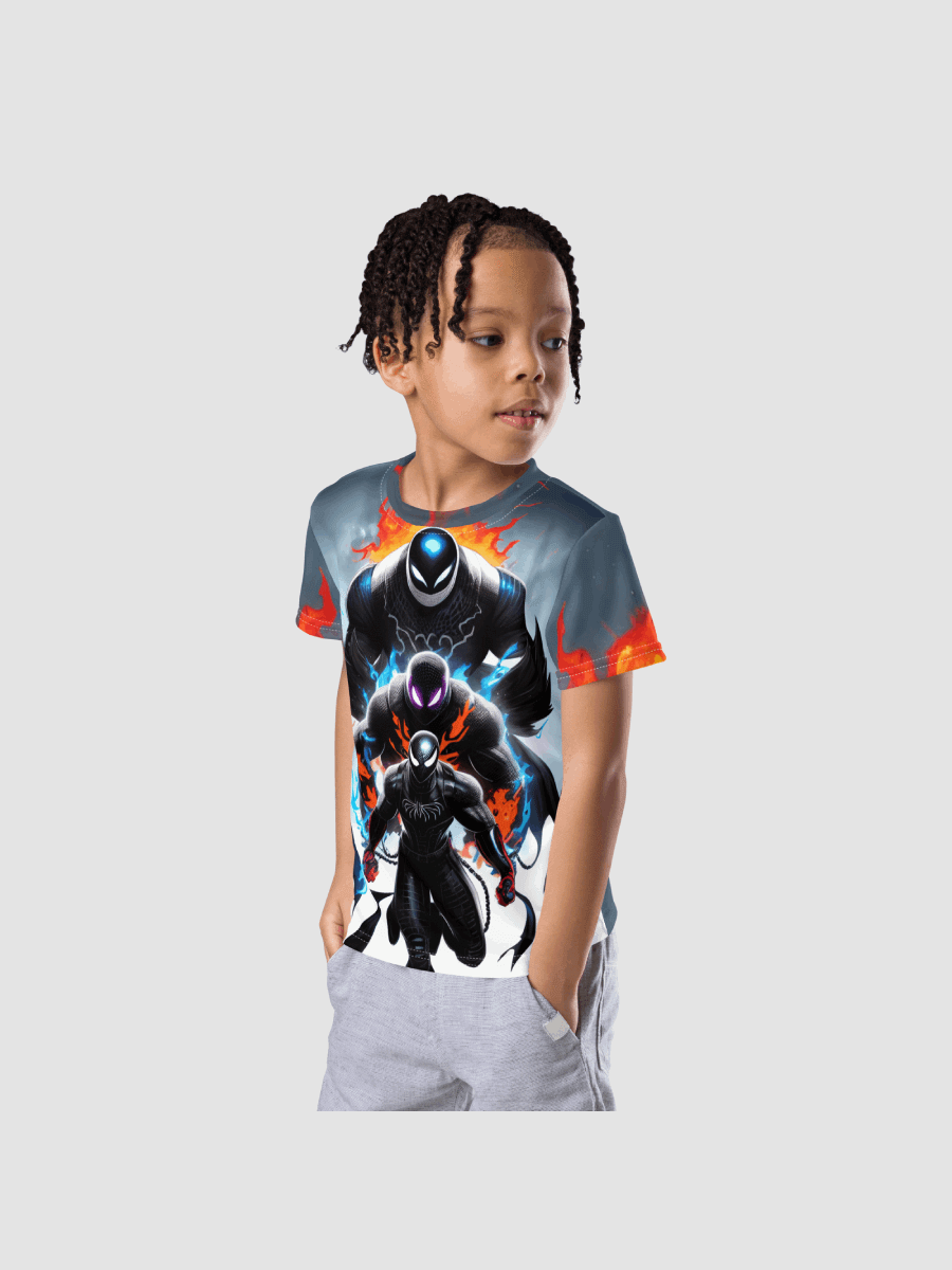 [projectcarnagex] All-Over Print Kids Crew Neck T-Shirt product image (5)