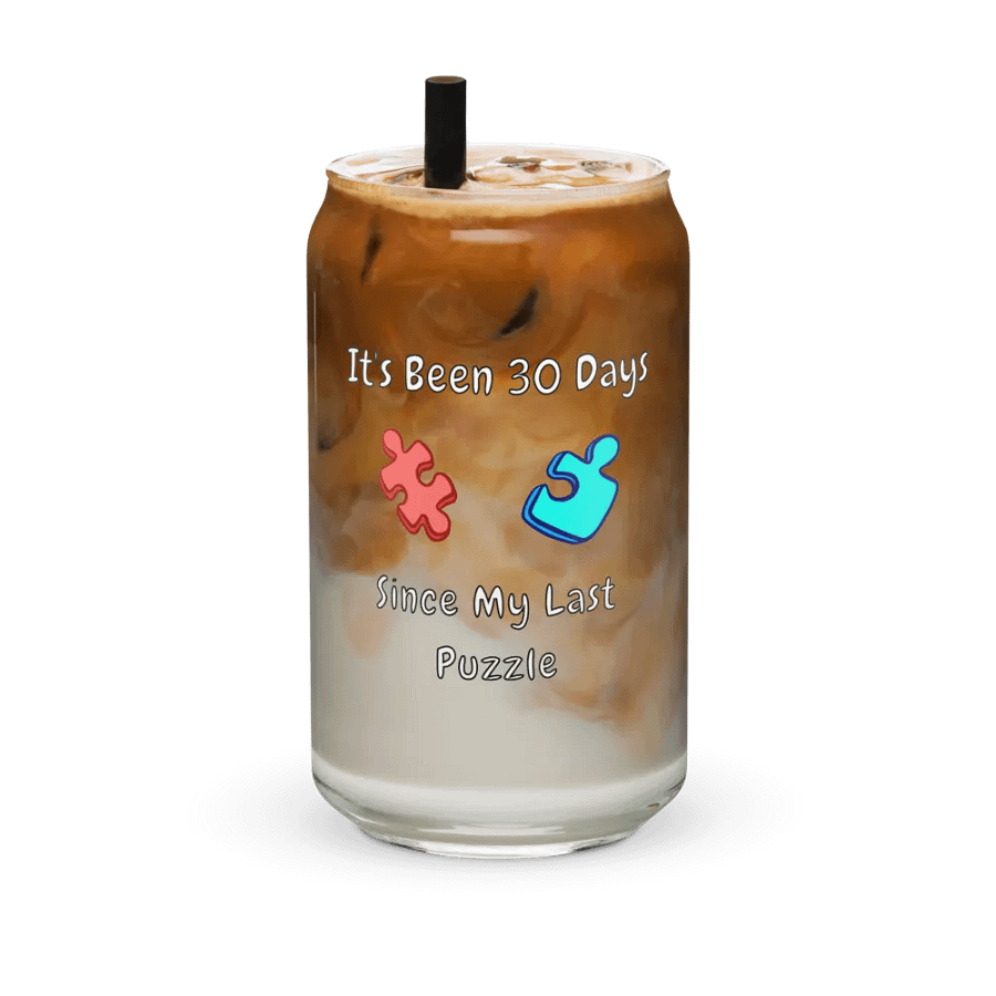 Caution: Puzzle Addict Libby Cup product image (5)