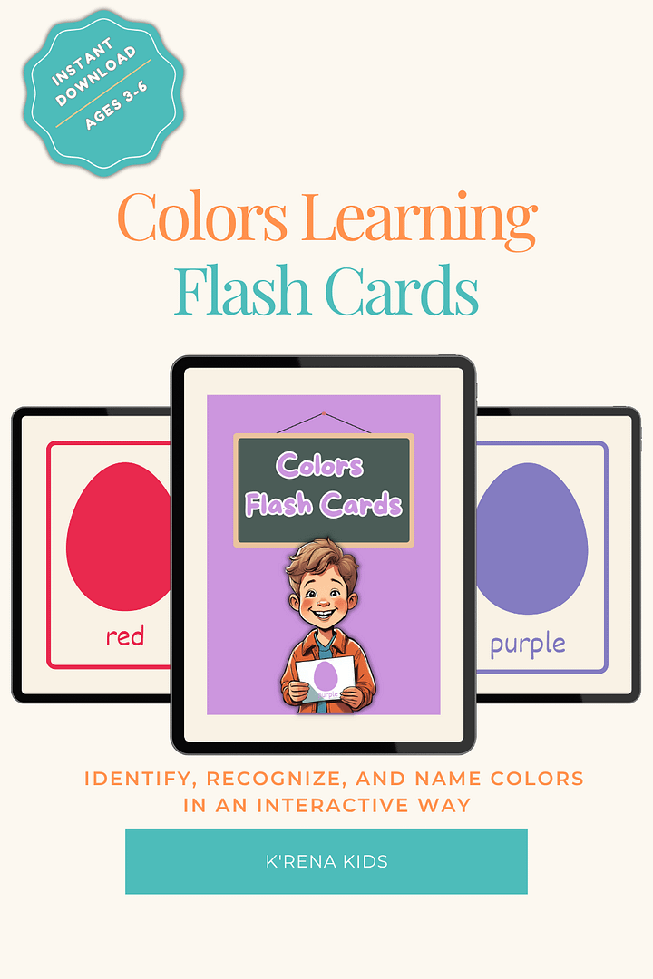 Digital Colors Flash Cards product image (1)
