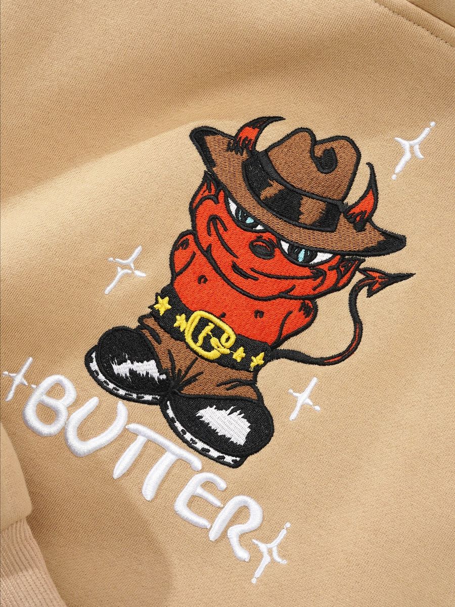 Devil Pullover Hood, Tan product image (1)
