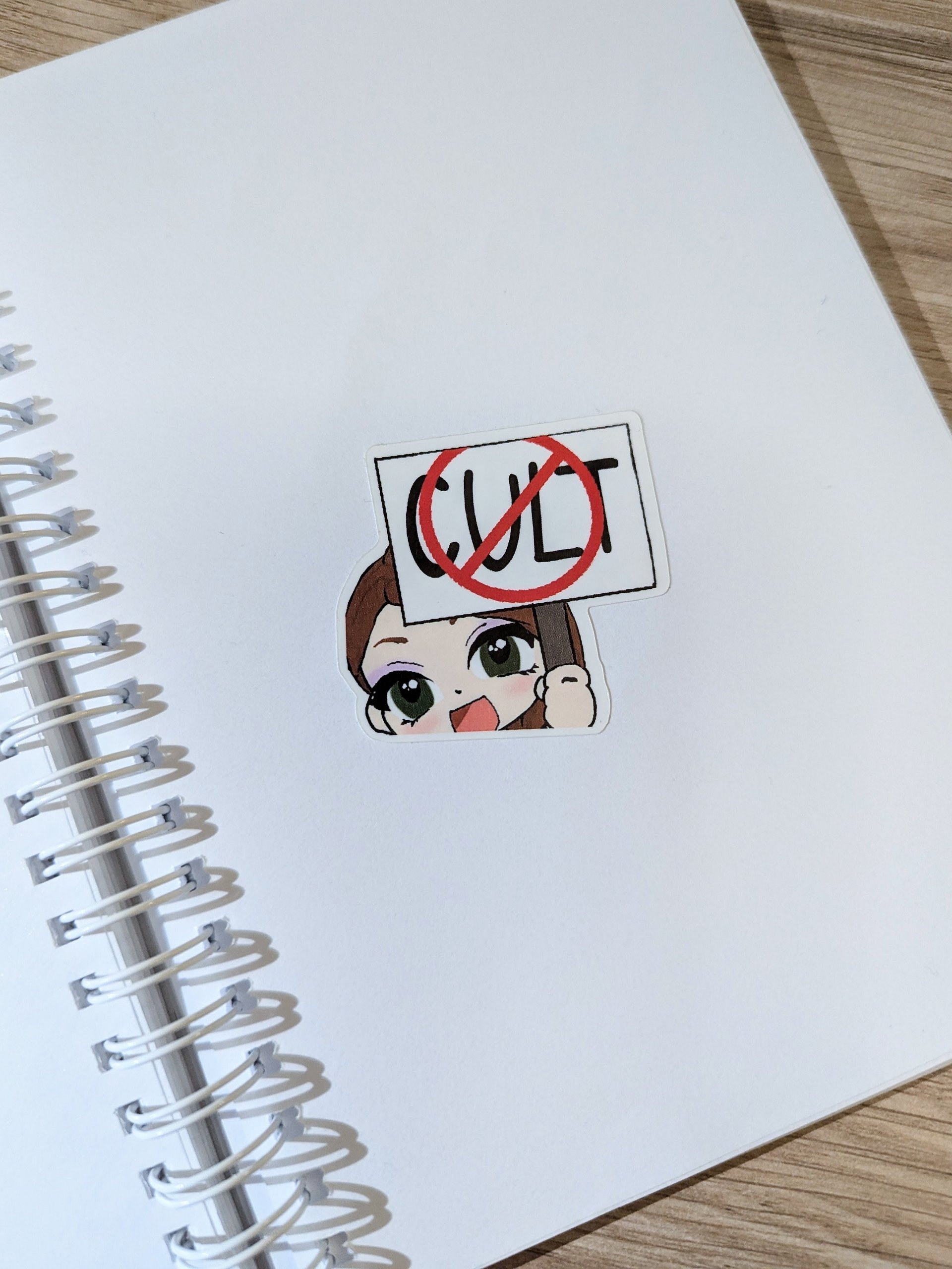Not a Cult Sticker product image (1)