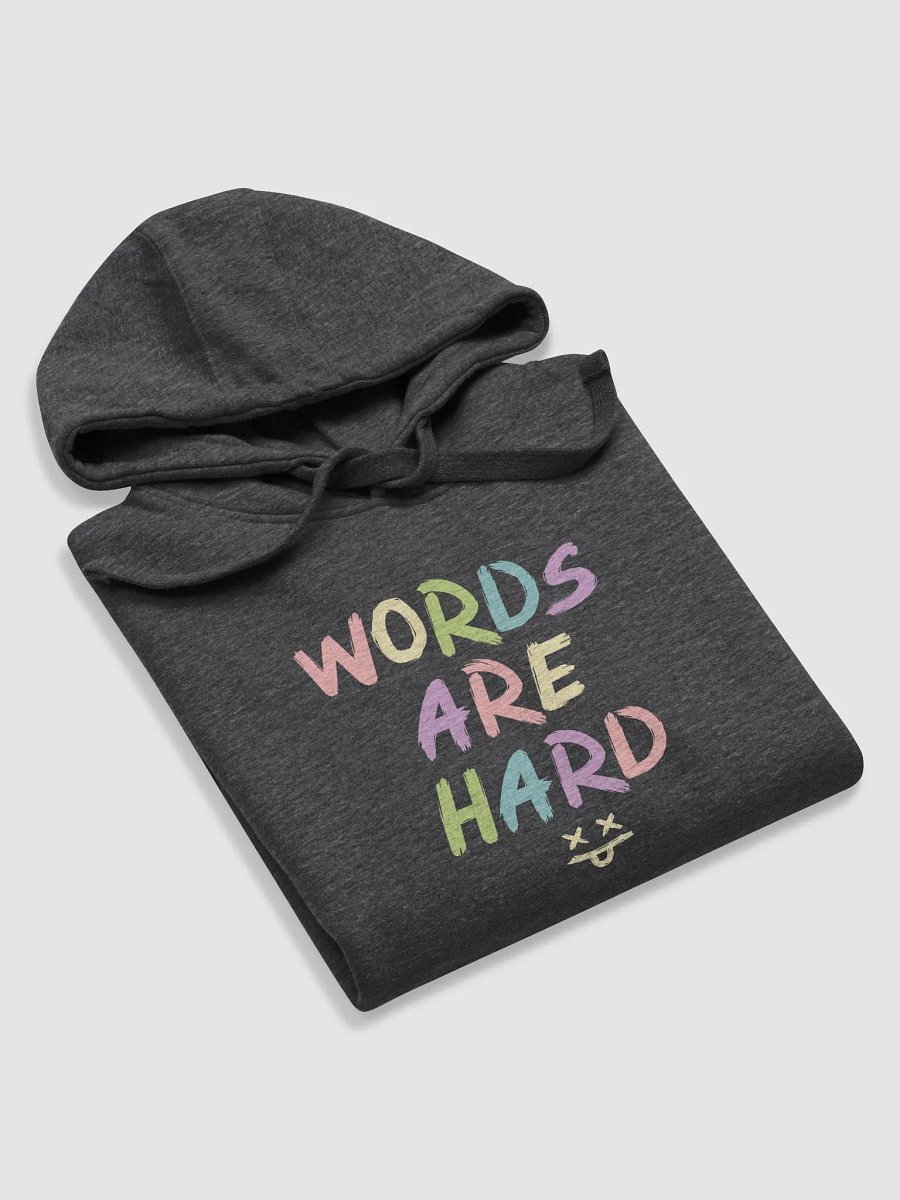 Words Are Hard (Chalk) Hoodie product image (7)