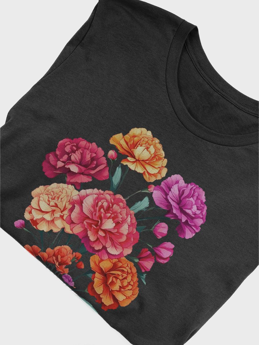 Floral Graphic T Shirt | Carnation product image (3)