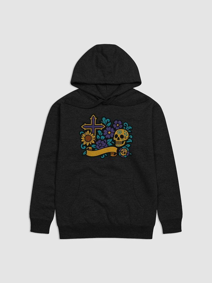 Ethereal Skull Floral Hoodie product image (9)